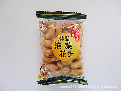 韩国泡菜花生 休闲零食中的韩式风味，10斤厂家直销出口标准